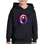 Fashion, accesorii si bijuterii - Copii - Imbracaminte copii - Pulovere si hanorace copii - Hanorac copii Cyberpunk 2077 Keanu Reeves, negru, marime S Copii - Infinity.ro
