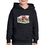 Fashion, accesorii si bijuterii - Copii - Imbracaminte copii - Pulovere si hanorace copii - Hanorac copii Apex Legends All Team Gang, negru, marime XL Copii - Infinity.ro