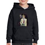 Fashion, accesorii si bijuterii - Copii - Imbracaminte copii - Pulovere si hanorace copii - Hanorac copii Death Note Light Yagami Takeshi Obata Anime, negru, marime L Copii - Infinity.ro