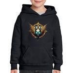 Fashion, accesorii si bijuterii - Copii - Imbracaminte copii - Pulovere si hanorace copii - Hanorac copii Call of Duty Pin Black Ops War, negru, marime XL Copii - Infinity.ro