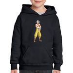 Fashion, accesorii si bijuterii - Copii - Imbracaminte copii - Pulovere si hanorace copii - Hanorac copii One Piece God Usopp Syrup Village Anime, negru, marime XL Copii - Infinity.ro