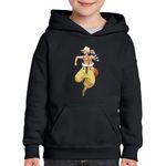 Fashion, accesorii si bijuterii - Copii - Imbracaminte copii - Pulovere si hanorace copii - Hanorac copii Usopp One Piece Pirat Vagabond Rebel Anime, negru, marime S Copii - Infinity.ro