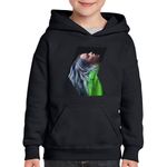 Fashion, accesorii si bijuterii - Copii - Imbracaminte copii - Pulovere si hanorace copii - Hanorac copii Billie Eilish Emo Pop Music, negru, marime XL Copii - Infinity.ro