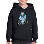 Fashion, accesorii si bijuterii - Copii - Imbracaminte copii - Pulovere si hanorace copii - Hanorac copii Billie Eilish Tourette Syndrome, negru, marime XS Copii - Infinity.ro