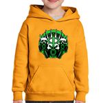 Fashion, accesorii si bijuterii - Copii - Imbracaminte copii - Pulovere si hanorace copii - Hanorac copii GreenGas Crew GTA, portocaliu, marime XS Copii - Infinity.ro