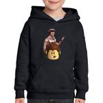 Fashion, accesorii si bijuterii - Copii - Imbracaminte copii - Pulovere si hanorace copii - Hanorac copii Wolverine Roblox Logan X Men Badass, negru, marime L Copii - Infinity.ro