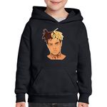 Fashion, accesorii si bijuterii - Copii - Imbracaminte copii - Pulovere si hanorace copii - Hanorac copii XXXTentacion RIP, negru, marime XL Copii - Infinity.ro
