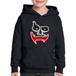Fashion, accesorii si bijuterii - Copii - Imbracaminte copii - Pulovere si hanorace copii - Hanorac copii Joker Face GTA Gamer Legend Gambler, negru, marime XL Copii - Infinity.ro