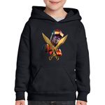 Fashion, accesorii si bijuterii - Copii - Imbracaminte copii - Pulovere si hanorace copii - Hanorac copii Blaze Outfit Fortnite Epic Blade, negru, marime XL Copii - Infinity.ro