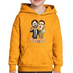 Fashion, accesorii si bijuterii - Copii - Imbracaminte copii - Pulovere si hanorace copii - Hanorac copii Casa de Papel Bella Ciao Rebel, portocaliu, marime XS Copii - Infinity.ro