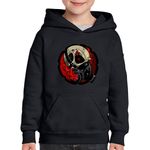 Fashion, accesorii si bijuterii - Copii - Imbracaminte copii - Pulovere si hanorace copii - Hanorac copii Grand Theft Auto Gas Mask GTA, negru, marime XS Copii - Infinity.ro