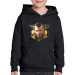 Fashion, accesorii si bijuterii - Copii - Imbracaminte copii - Pulovere si hanorace copii - Hanorac copii Liberty City GTA 6, negru, marime M Copii - Infinity.ro