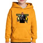 Fashion, accesorii si bijuterii - Copii - Imbracaminte copii - Pulovere si hanorace copii - Hanorac copii Michael GTA5 Grand Theft Auto, portocaliu, marime XS Copii - Infinity.ro