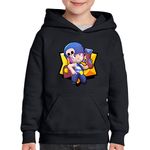 Fashion, accesorii si bijuterii - Copii - Imbracaminte copii - Pulovere si hanorace copii - Hanorac copii Penny Brawl Stars Play, negru, marime XL Copii - Infinity.ro
