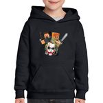 Fashion, accesorii si bijuterii - Copii - Imbracaminte copii - Pulovere si hanorace copii - Hanorac copii Joker Minecraft Gamer Steve Alex, negru, marime L Copii - Infinity.ro