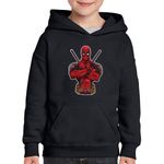 Fashion, accesorii si bijuterii - Copii - Imbracaminte copii - Pulovere si hanorace copii - Hanorac copii Deadpool Bad Boy Superdad, negru, marime L Copii - Infinity.ro