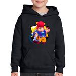 Fashion, accesorii si bijuterii - Copii - Imbracaminte copii - Pulovere si hanorace copii - Hanorac copii Pam Skin Brawl Stars GTA, negru, marime XL Copii - Infinity.ro