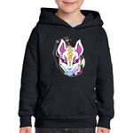 Fashion, accesorii si bijuterii - Copii - Imbracaminte copii - Pulovere si hanorace copii - Hanorac copii Drift Mask Fortnite Magenta Bomb, negru, marime XS Copii - Infinity.ro