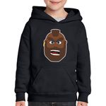 Fashion, accesorii si bijuterii - Copii - Imbracaminte copii - Pulovere si hanorace copii - Hanorac copii Hog Rider Clash Royale Clans, negru, marime XS Copii - Infinity.ro
