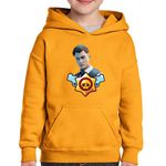 Fashion, accesorii si bijuterii - Copii - Imbracaminte copii - Pulovere si hanorace copii - Hanorac copii Midas Fortnite Epic Brawl Stars, portocaliu, marime L Copii - Infinity.ro