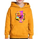 Fashion, accesorii si bijuterii - Copii - Imbracaminte copii - Pulovere si hanorace copii - Hanorac copii Sandy Brawl Stars, portocaliu, marime M Copii - Infinity.ro