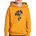 Fashion, accesorii si bijuterii - Copii - Imbracaminte copii - Pulovere si hanorace copii - Hanorac copii Wolverine X Men Army Roblox, portocaliu, marime M Copii - Infinity.ro