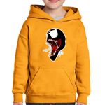 Fashion, accesorii si bijuterii - Copii - Imbracaminte copii - Pulovere si hanorace copii - Hanorac copii Venom Bad Boy Horror, portocaliu, marime M Copii - Infinity.ro