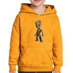 Fashion, accesorii si bijuterii - Copii - Imbracaminte copii - Pulovere si hanorace copii - Hanorac copii Baby Groot Ziua Indragostitilor Iubit Iubita, portocaliu, marime XL Copii - Infinity.ro