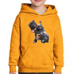Fashion, accesorii si bijuterii - Copii - Imbracaminte copii - Pulovere si hanorace copii - Hanorac copii Mega Knight Clash Royale GTA, portocaliu, marime M Copii - Infinity.ro