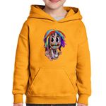 Fashion, accesorii si bijuterii - Copii - Imbracaminte copii - Pulovere si hanorace copii - Hanorac copii 6ix9ine Tekashi69 Rapper, portocaliu, marime M Copii - Infinity.ro