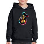 Fashion, accesorii si bijuterii - Copii - Imbracaminte copii - Pulovere si hanorace copii - Hanorac copii Wolverine Tiktok Badass Bad Boy, negru, marime XS Copii - Infinity.ro