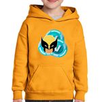 Fashion, accesorii si bijuterii - Copii - Imbracaminte copii - Pulovere si hanorace copii - Hanorac copii Wolverine Fortnite VBucks XMen Hero, portocaliu, marime XL Copii - Infinity.ro