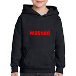 Fashion, accesorii si bijuterii - Copii - Imbracaminte copii - Pulovere si hanorace copii - Hanorac copii Wasted GTA V, negru, marime M Copii - Infinity.ro