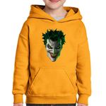 Fashion, accesorii si bijuterii - Copii - Imbracaminte copii - Pulovere si hanorace copii - Hanorac copii Joker Face Epic Game Master VIP, portocaliu, marime L Copii - Infinity.ro