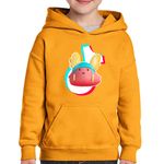 Fashion, accesorii si bijuterii - Copii - Imbracaminte copii - Pulovere si hanorace copii - Hanorac copii Guff Fortnite Tiktok Epic, portocaliu, marime XS Copii - Infinity.ro