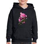 Fashion, accesorii si bijuterii - Copii - Imbracaminte copii - Pulovere si hanorace copii - Hanorac copii Cuddle Team Leader Fortnite Epic Rifle, negru, marime S Copii - Infinity.ro
