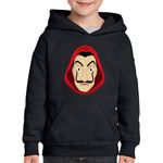 Fashion, accesorii si bijuterii - Copii - Imbracaminte copii - Pulovere si hanorace copii - Hanorac copii La Casa de Papel Mafia GTA, negru, marime XL Copii - Infinity.ro