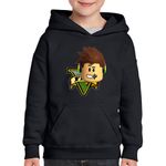 Fashion, accesorii si bijuterii - Copii - Imbracaminte copii - Pulovere si hanorace copii - Hanorac copii Roblox Gaming GTA V, negru, marime M Copii - Infinity.ro