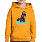 Fashion, accesorii si bijuterii - Copii - Imbracaminte copii - Pulovere si hanorace copii - Hanorac copii Blaze Fortnite Tiktok Skin, portocaliu, marime XS Copii - Infinity.ro