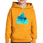 Fashion, accesorii si bijuterii - Copii - Imbracaminte copii - Pulovere si hanorace copii - Hanorac copii Rippley Fortnite Tiktok, portocaliu, marime S Copii - Infinity.ro