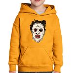 Fashion, accesorii si bijuterii - Copii - Imbracaminte copii - Pulovere si hanorace copii - Hanorac copii Dead by Daylight Killer Horror Groaza, portocaliu, marime S Copii - Infinity.ro
