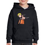 Fashion, accesorii si bijuterii - Copii - Imbracaminte copii - Pulovere si hanorace copii - Hanorac copii Naruto Shippuden Boruto Manga Haine Anime, negru, marime XS Copii - Infinity.ro