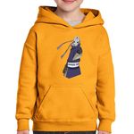 Fashion, accesorii si bijuterii - Copii - Imbracaminte copii - Pulovere si hanorace copii - Hanorac copii Naruto Madara Uchiha Mask Akatsuki, portocaliu, marime M Copii - Infinity.ro