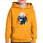 Fashion, accesorii si bijuterii - Copii - Imbracaminte copii - Pulovere si hanorace copii - Hanorac copii Naruto Senju Hashirama Anime Lant, portocaliu, marime S Copii - Infinity.ro