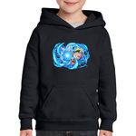 Fashion, accesorii si bijuterii - Copii - Imbracaminte copii - Pulovere si hanorace copii - Hanorac copii Naruto Uzumaki Power Magic Storm, negru, marime XL Copii - Infinity.ro