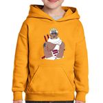 Fashion, accesorii si bijuterii - Copii - Imbracaminte copii - Pulovere si hanorace copii - Hanorac copii Naruto Killer Bee Boruto Storm Anime, portocaliu, marime XL Copii - Infinity.ro
