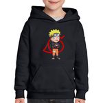 Fashion, accesorii si bijuterii - Copii - Imbracaminte copii - Pulovere si hanorace copii - Hanorac copii Naruto Akatsuki Bebe Ninja Anime Manga, negru, marime XS Copii - Infinity.ro