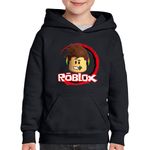 Fashion, accesorii si bijuterii - Copii - Imbracaminte copii - Pulovere si hanorace copii - Hanorac copii Demon Slayer Roblox Gamer, negru, marime XL Copii - Infinity.ro