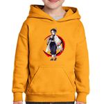 Fashion, accesorii si bijuterii - Copii - Imbracaminte copii - Pulovere si hanorace copii - Hanorac copii Demon Slayer Shinobu Kocho Japonia, portocaliu, marime M Copii - Infinity.ro
