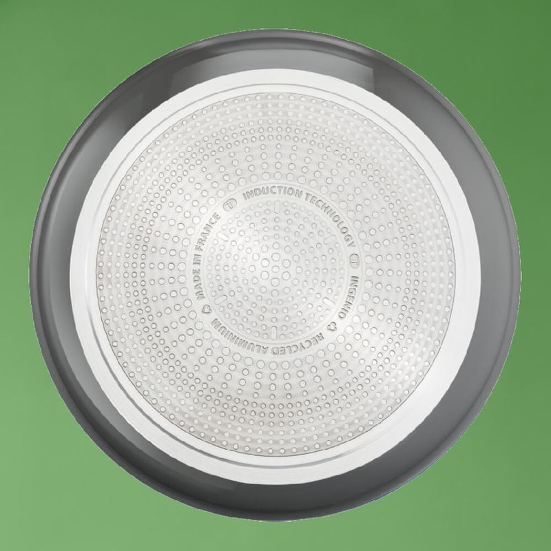 Casa si Gradina - Bucatarie si vesela - Vase pentru gatit - Tigai si seturi - Set de 3 piese Tefal Ingenio Renew L2609502, tigaie de 24/28 cm, maner detasabil, invelis antiaderent, indicator - Infinity.ro